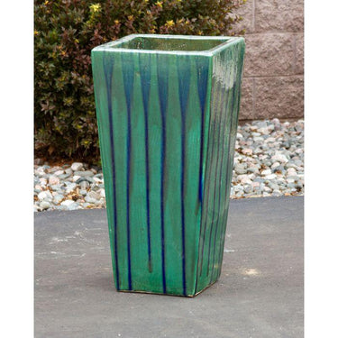 Luna FNT3110 Ceramic Vase Complete Fountain Kit Vase Fountain Blue Thumb